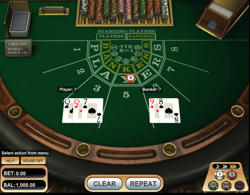 play baccarat